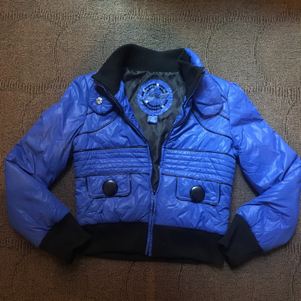 BB DAKOTA - Puffer Coat Bl/Blk, Medium